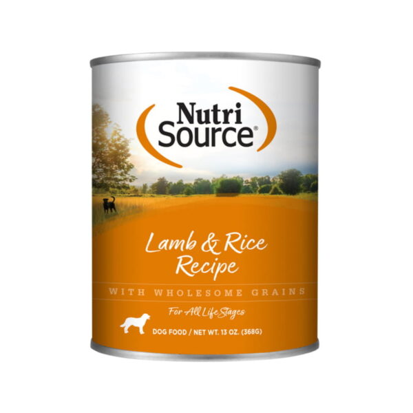 COMIDA HUMEDA NUTRISOURCE LAMB AND RICE 348 GRAMOS