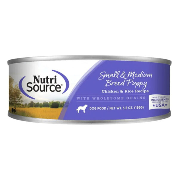 COMIDA HUMEDA NUTRISOURCE PUPPY CAN 156 GRAMOS