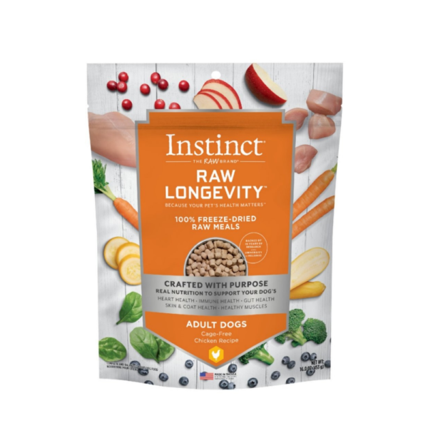 INSTINCT RAW LONGEVITY - ADULT DOGS – CHICKEN
