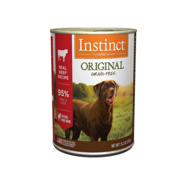 INSTINCT ORIGINAL GRAIN-FREE BEEF FOR DOGS - CANNED