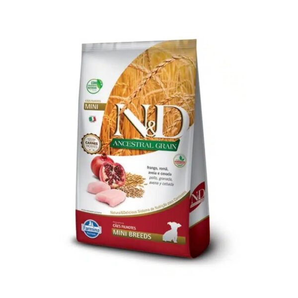 N&D ANCESTRAL GRAIN CANINE FRANGO PUPPY MINI 2.5KG