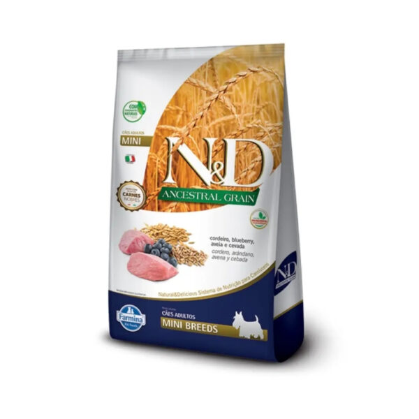 N&D ANCESTRAL GRAIN CANINE CORDERO ADULT MINI
