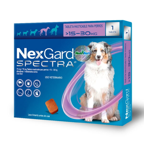 NEXGARD SPECTRA 15.1-30 KG (L)
