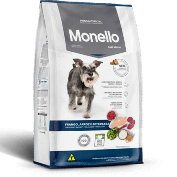 MONELLO PREMIUM SENIOR – POLLO, ARROZ Y REMOLACHA