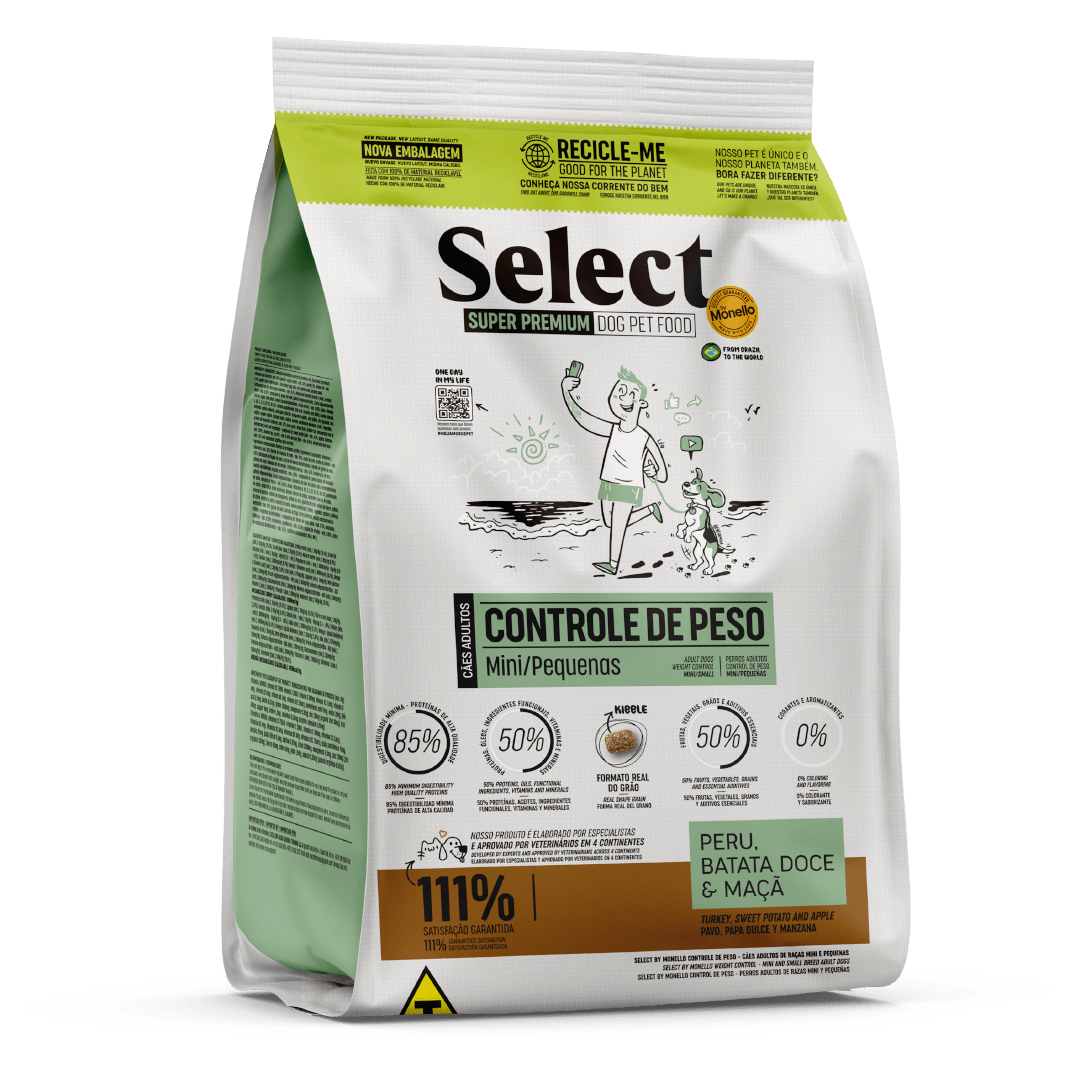SELECT PERROS CONTROL DE PESO RAZAS MINI Y PEQUEÑAS CONTROL DE PESO