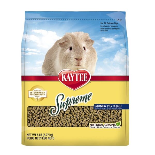 KAYTEE SUPREME GUINEA PIG FOOD 5 LB